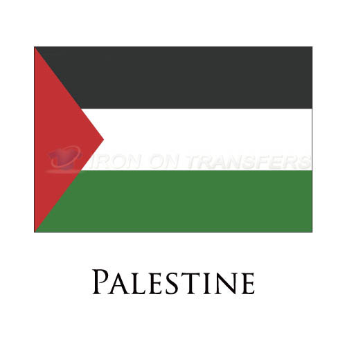 Palestine flag Iron-on Stickers (Heat Transfers)NO.1953